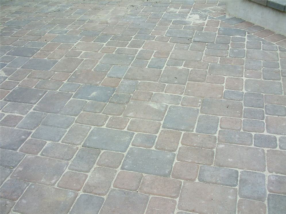 Pavers with Sand Grouting