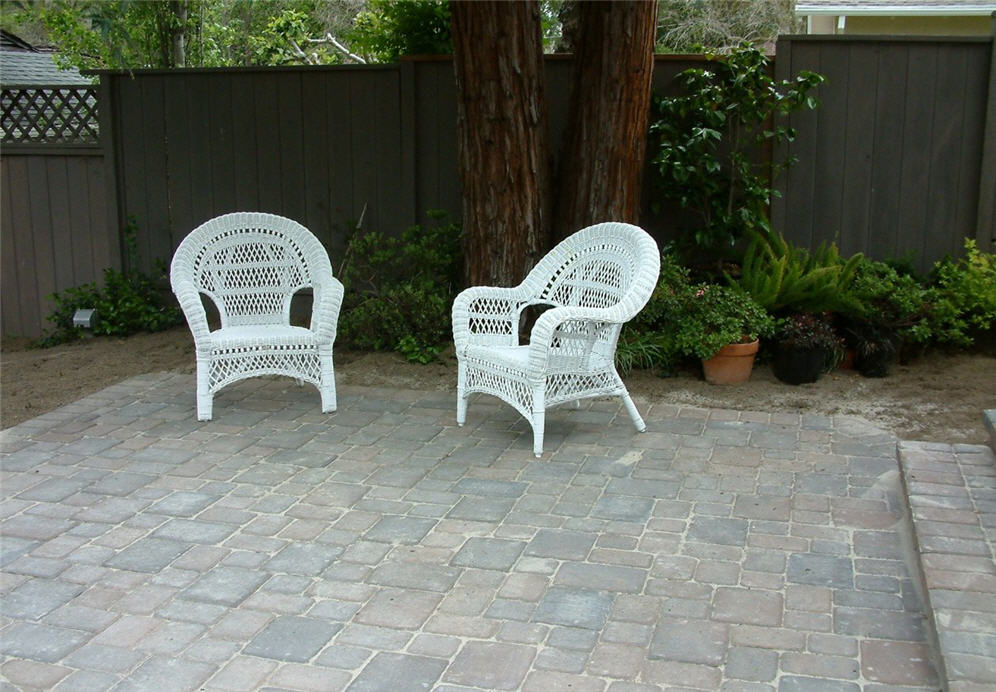 Oversized Pavers Sand Grouting